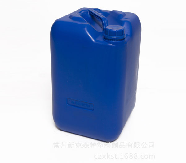 深蓝色25L吹塑包装 化工塑料方桶